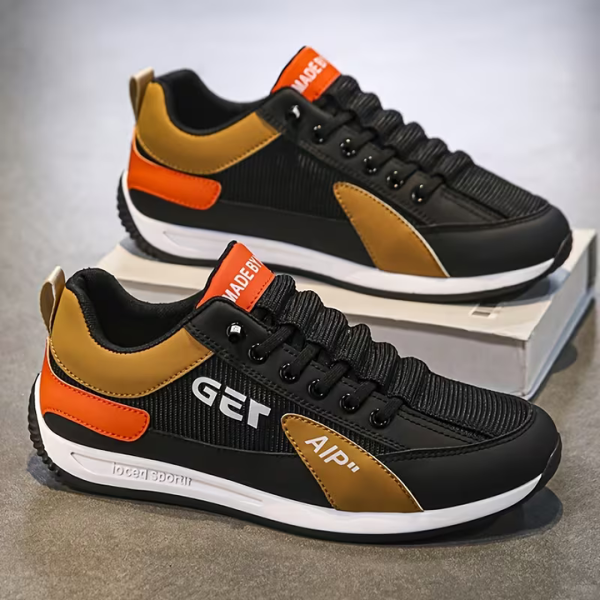 STRAVIO™ - ZAPATOS MASCULINOS CÓMODOS PARA USO DIARIO, CON CORDONES ELÁSTICOS