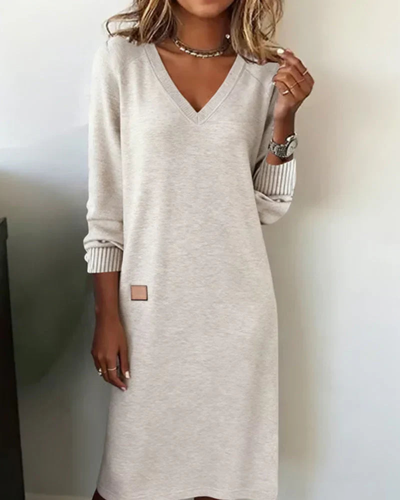 Luisa | Vestido Midi Cómodo y Elegante