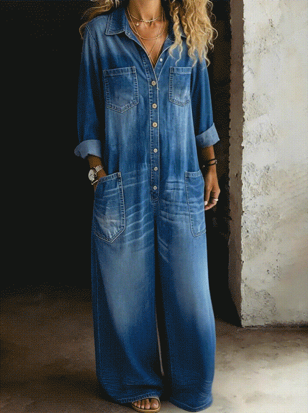 Lena | Combinación de salopette casual