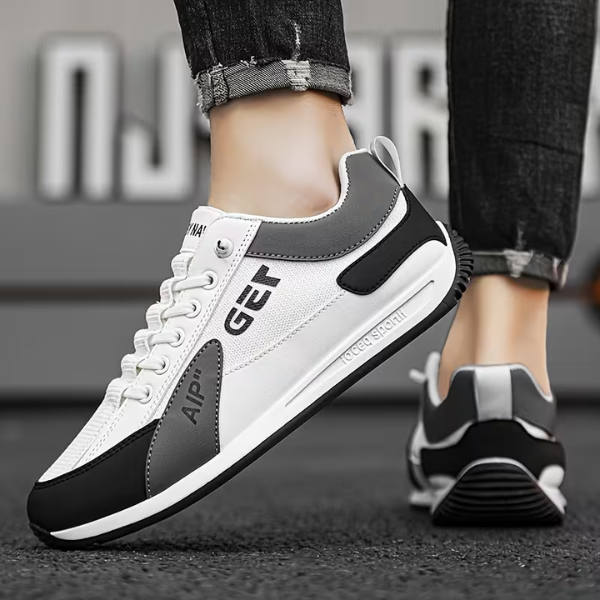 STRAVIO™ - ZAPATOS MASCULINOS CÓMODOS PARA USO DIARIO, CON CORDONES ELÁSTICOS