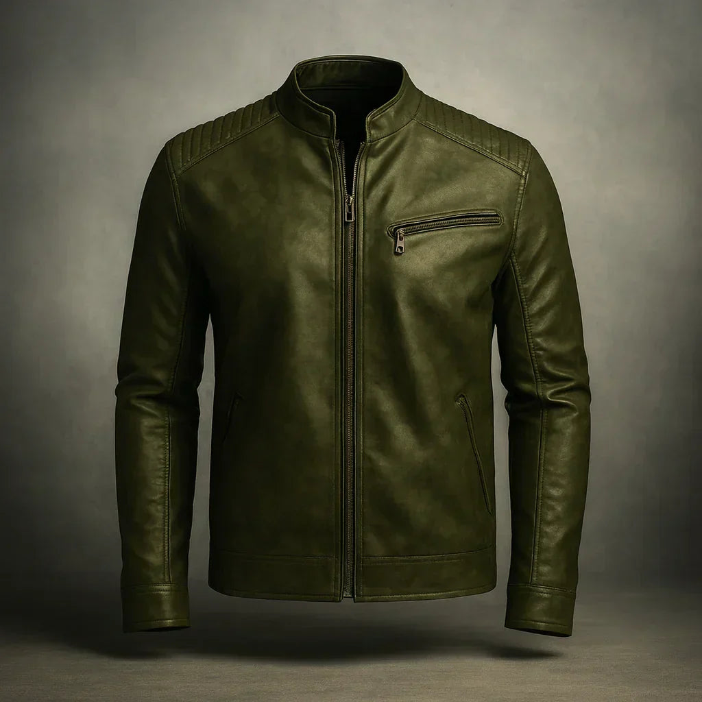 Mario™ | Chaqueta de cuero sintético