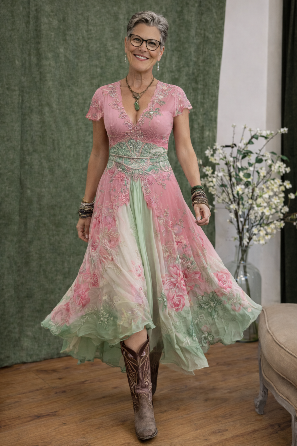 Carmen | Vestido boho inspirado en el vintage con estilo