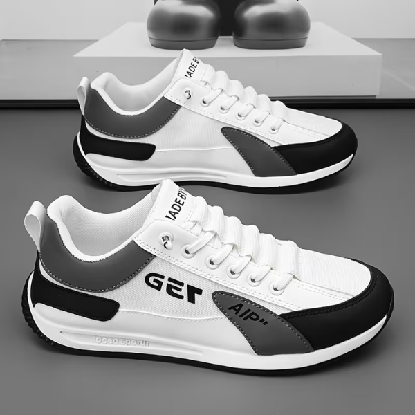 STRAVIO™ - ZAPATOS MASCULINOS CÓMODOS PARA USO DIARIO, CON CORDONES ELÁSTICOS