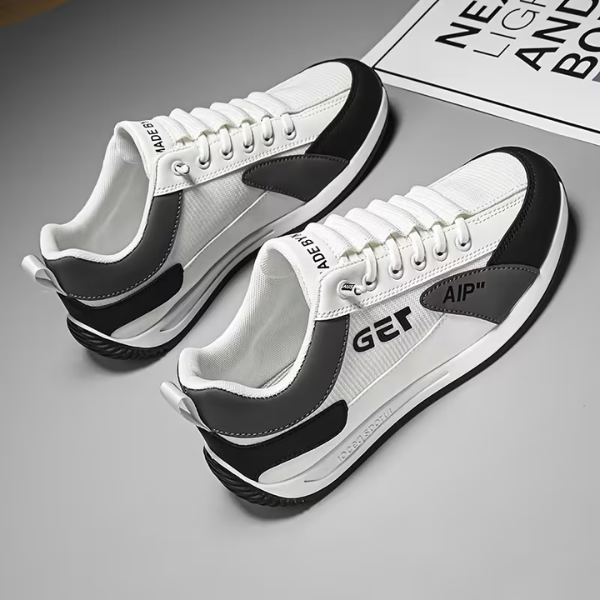 STRAVIO™ - ZAPATOS MASCULINOS CÓMODOS PARA USO DIARIO, CON CORDONES ELÁSTICOS
