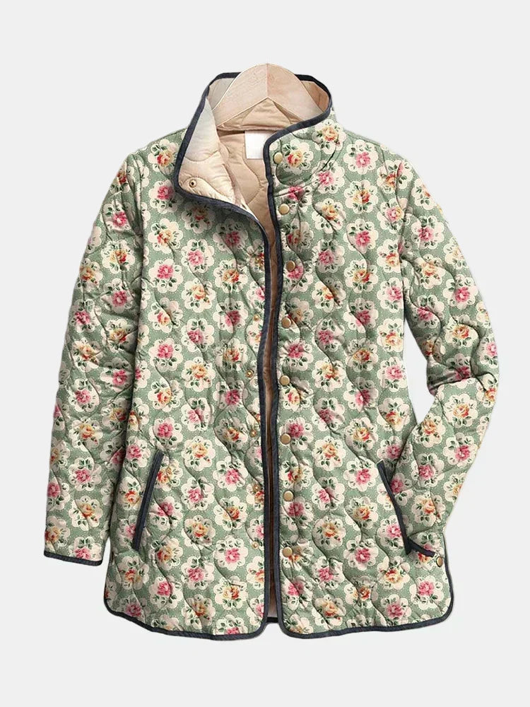 Amélie | Chaqueta Acolchada Tapicería Floral