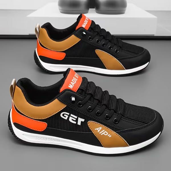 STRAVIO™ - ZAPATOS MASCULINOS CÓMODOS PARA USO DIARIO, CON CORDONES ELÁSTICOS
