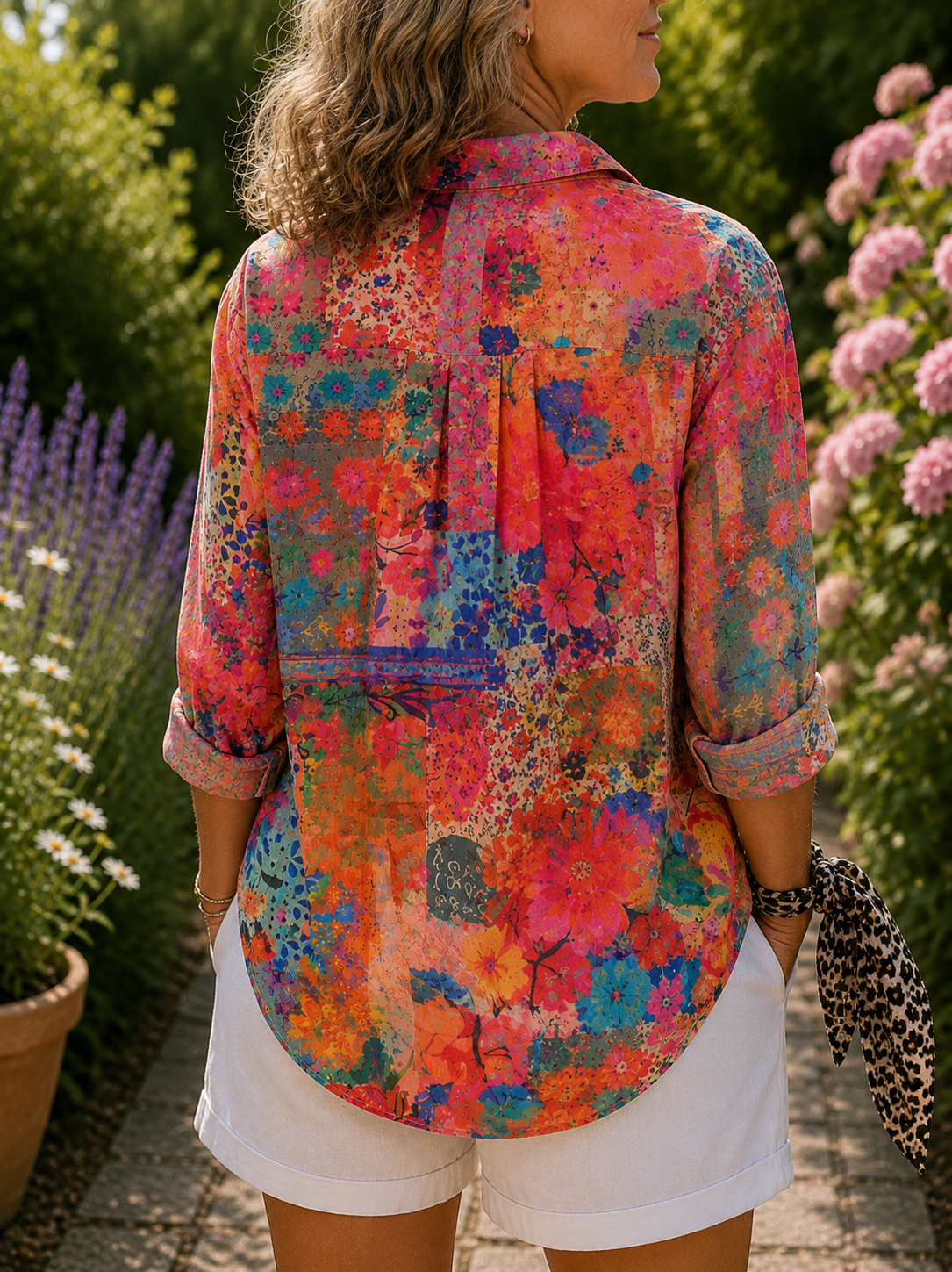 Anica | Blusa Artística Vibrante