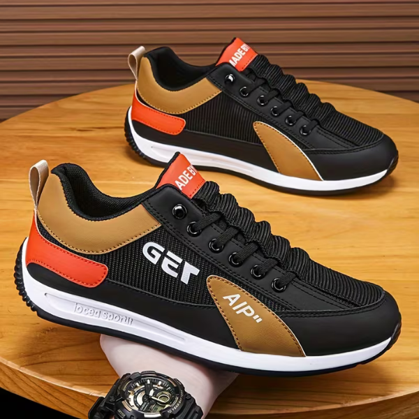 STRAVIO™ - ZAPATOS MASCULINOS CÓMODOS PARA USO DIARIO, CON CORDONES ELÁSTICOS