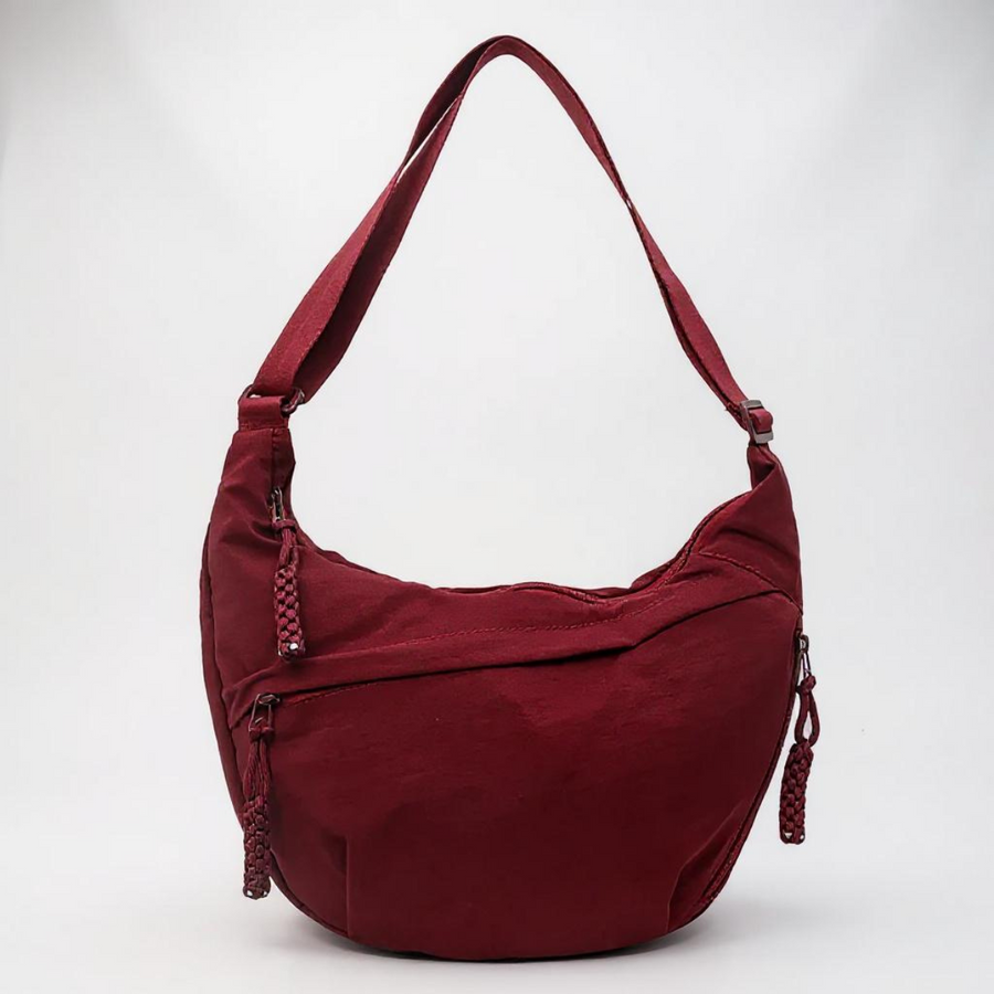 Rosa | Bolsa de Hombro Burdeos