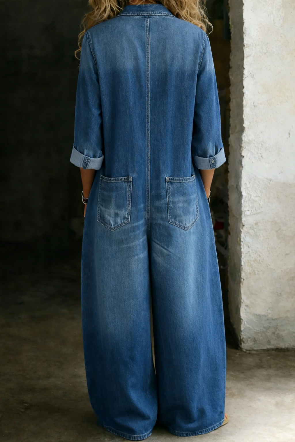 Lena | Combinación de salopette casual