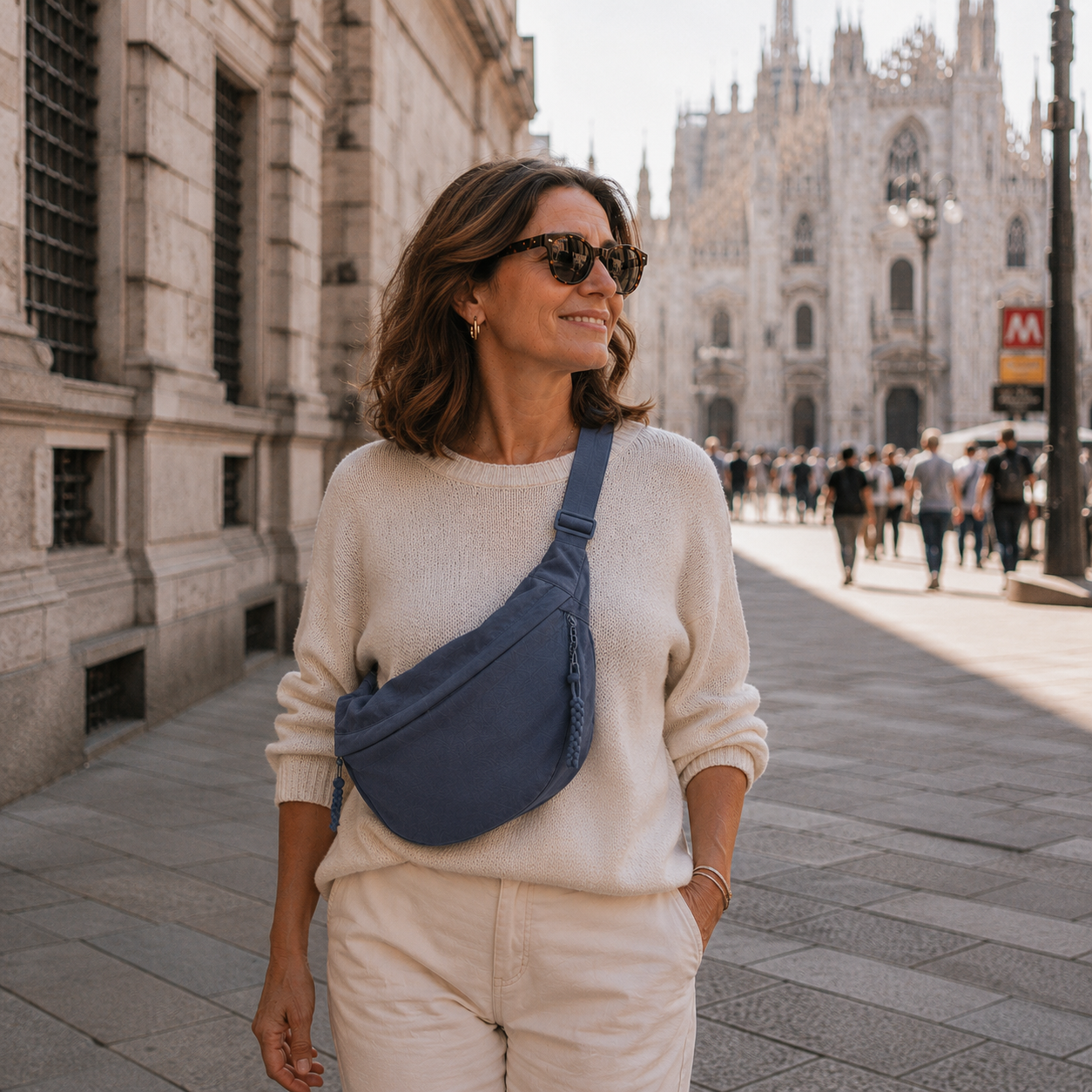Dani | Bolsa de Hombro Azul
