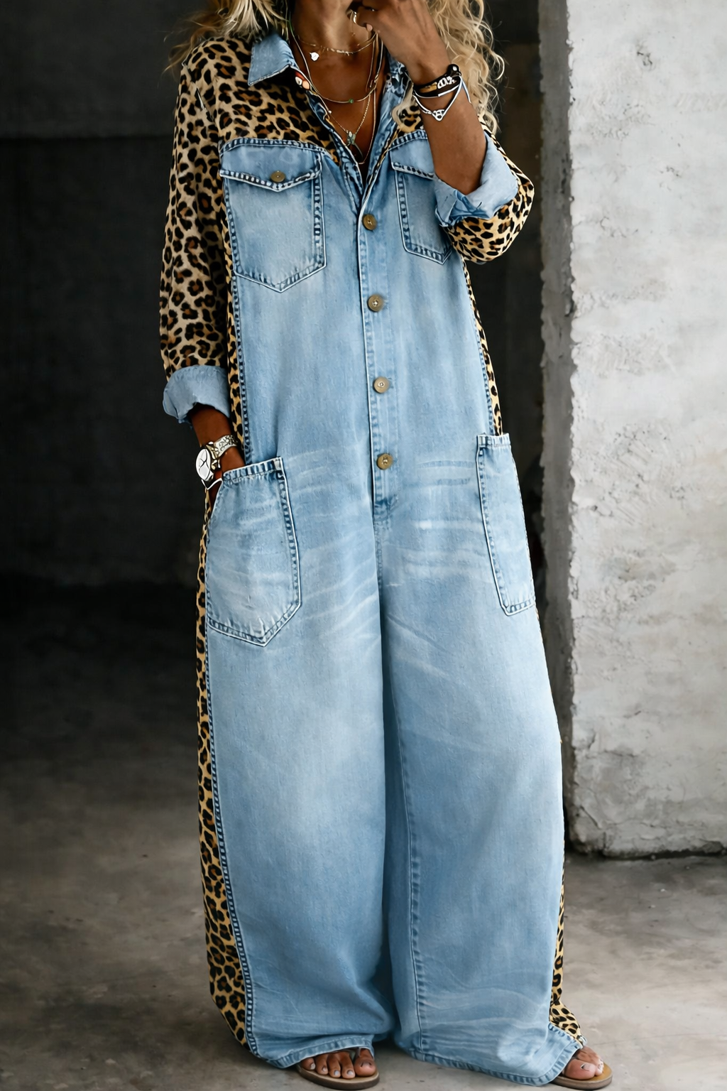 Amanda | Mono de denim
