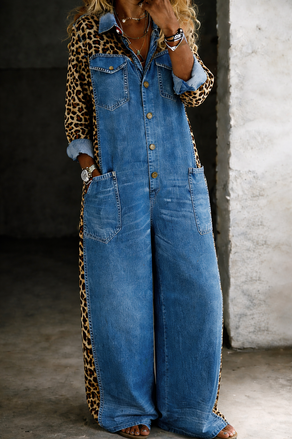 Amanda | Mono de denim