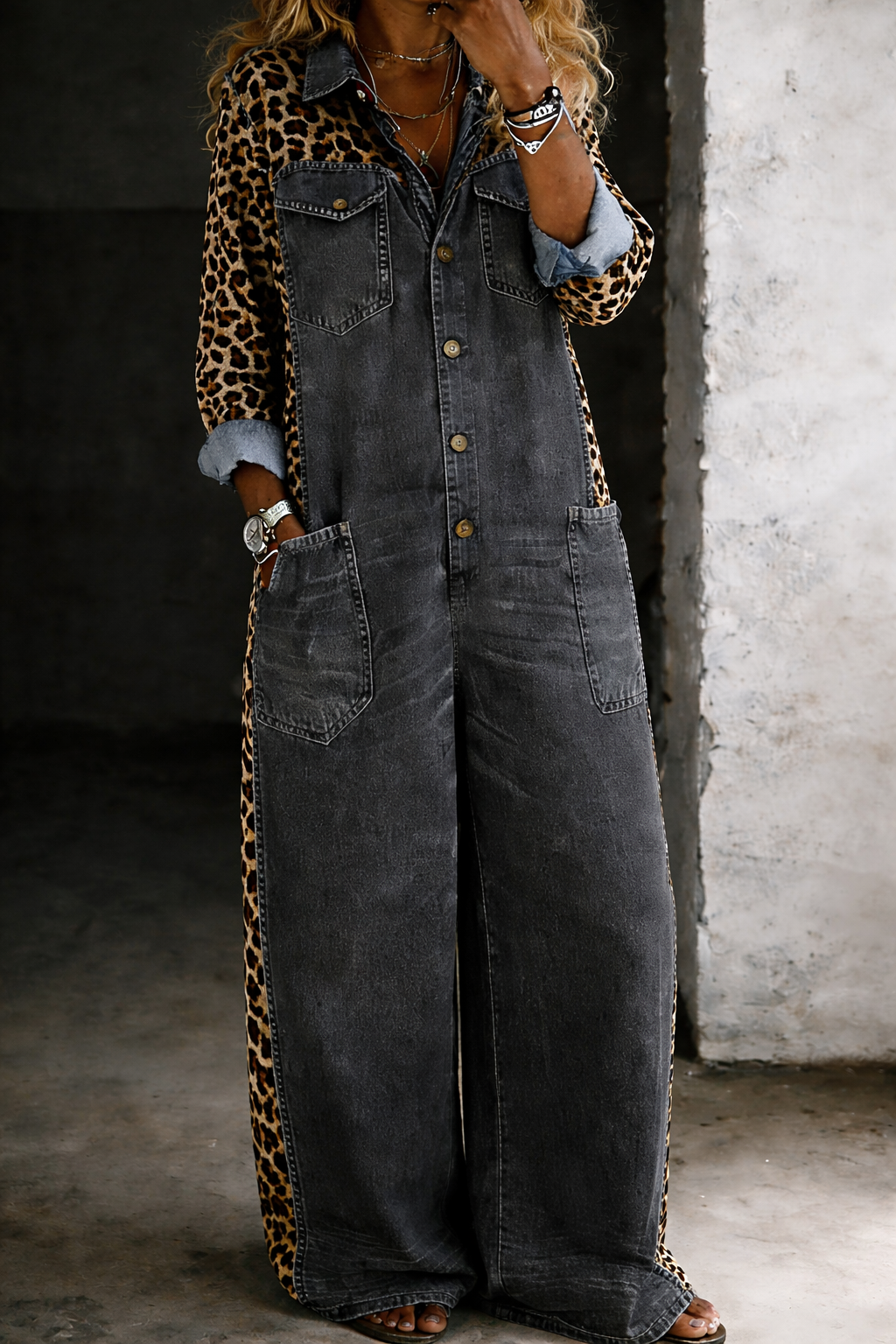 Amanda | Mono de denim