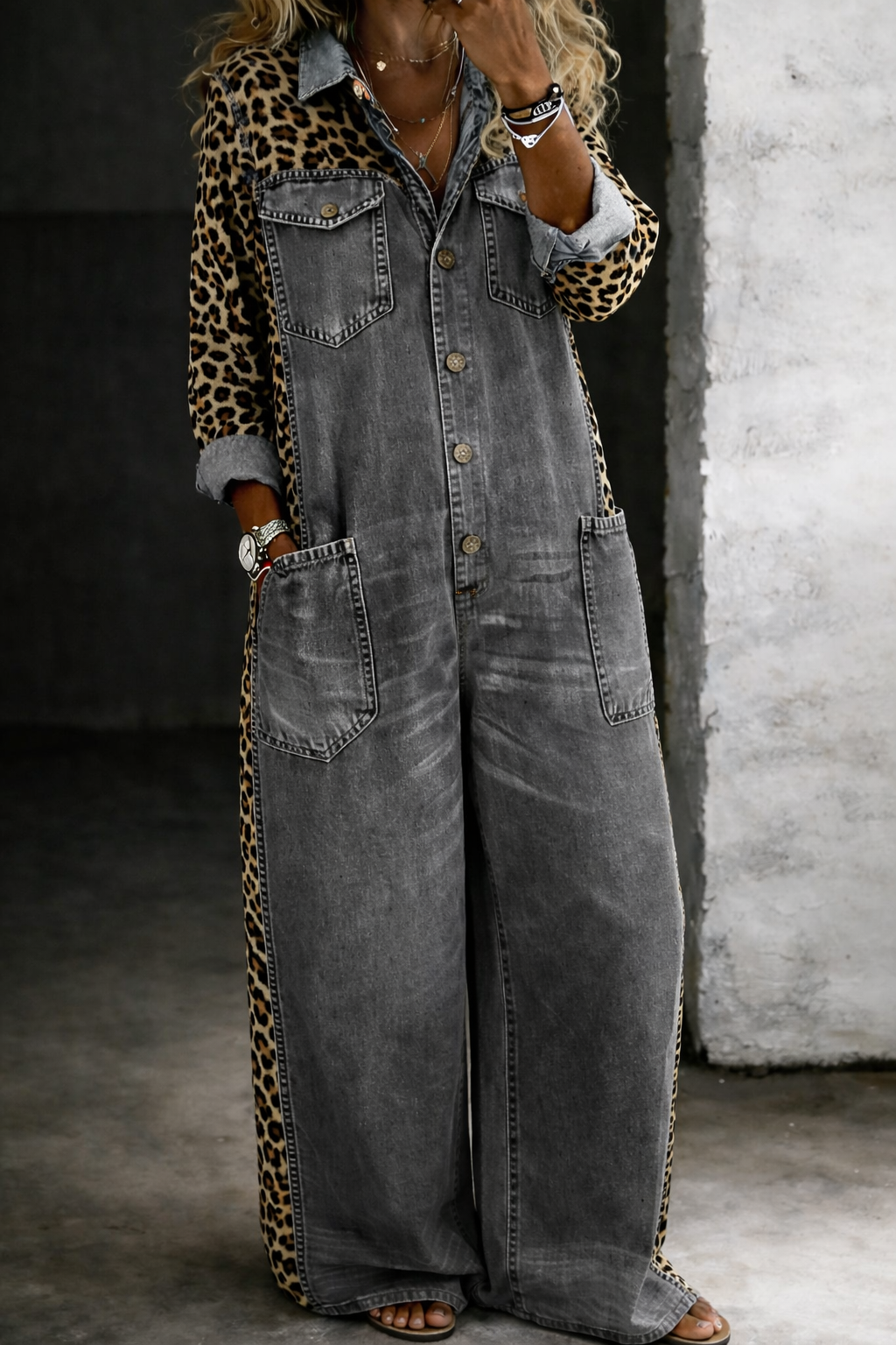 Amanda | Mono de denim