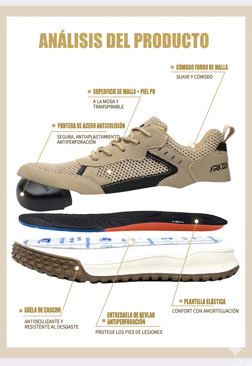 Guard S3 - Zapatos de seguridad Hombre