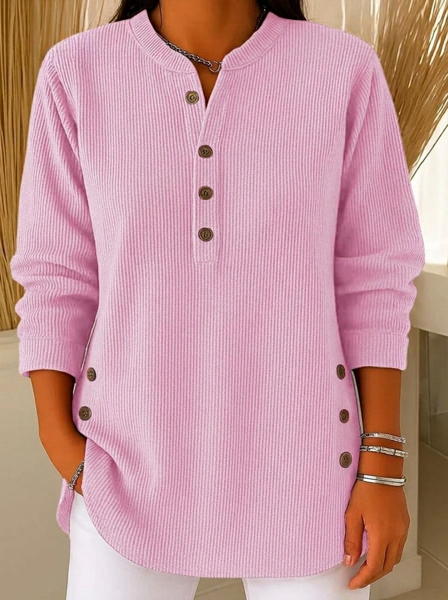 Nieves - Túnica Henley con Botones