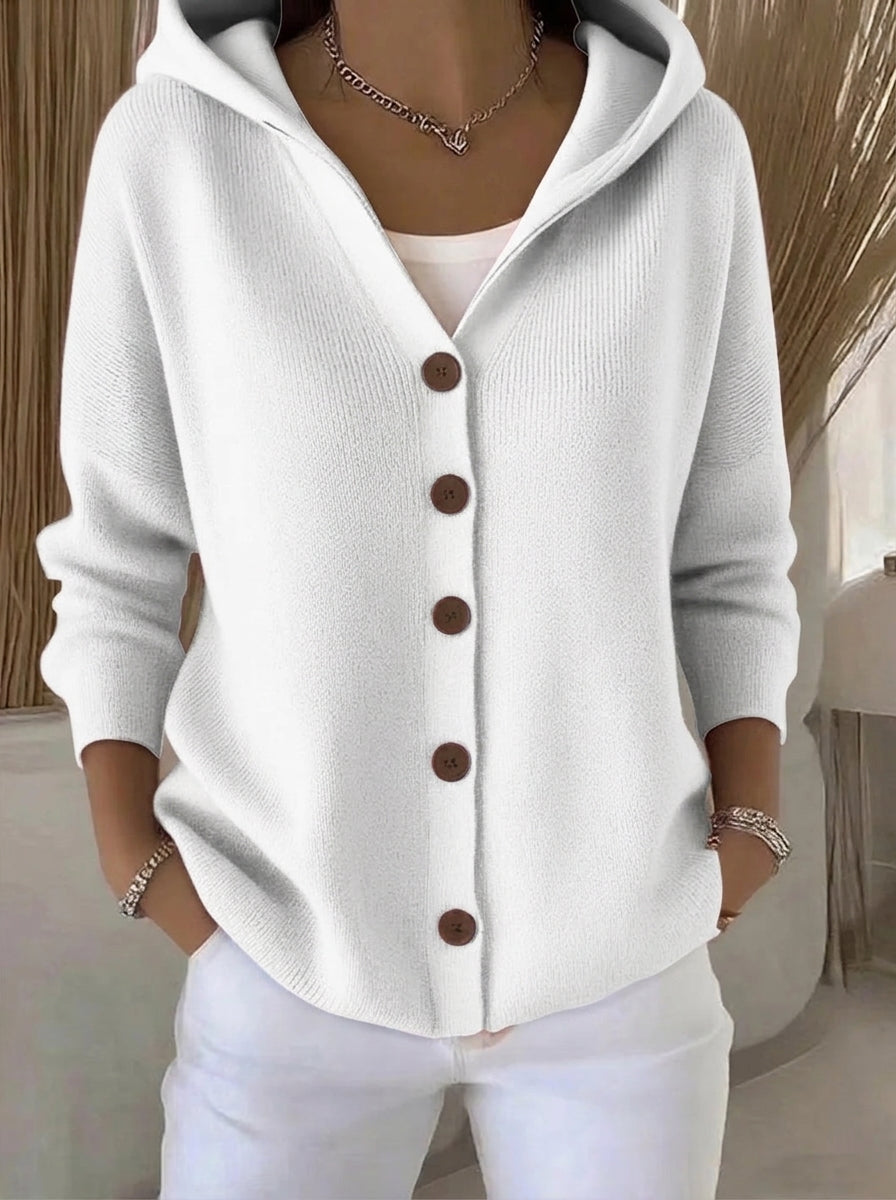 Rocío - Chaqueta de Punto con Capucha