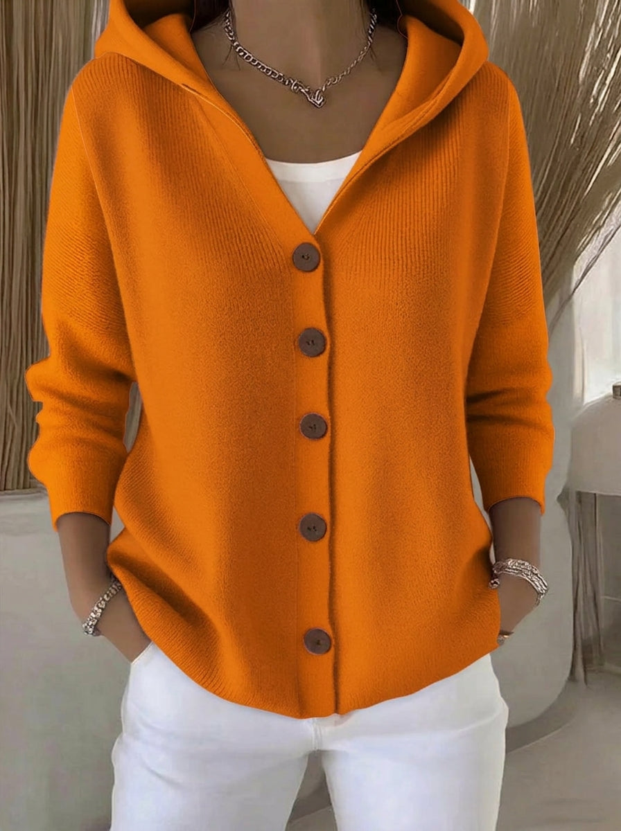 Rocío - Chaqueta de Punto con Capucha