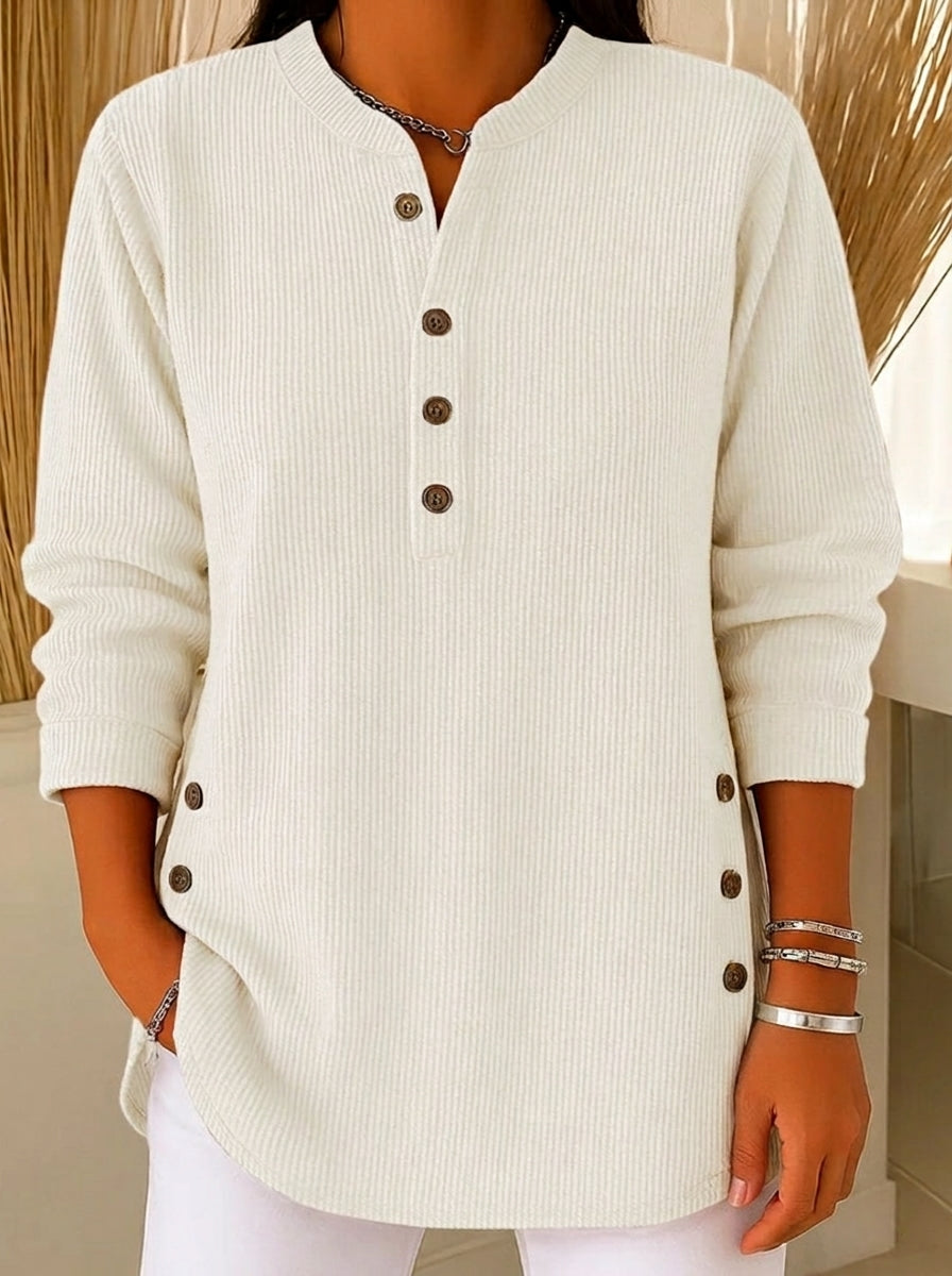 Nieves - Túnica Henley con Botones