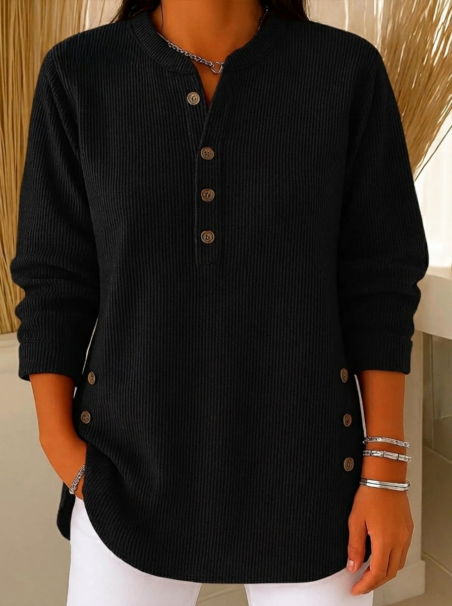 Nieves - Túnica Henley con Botones