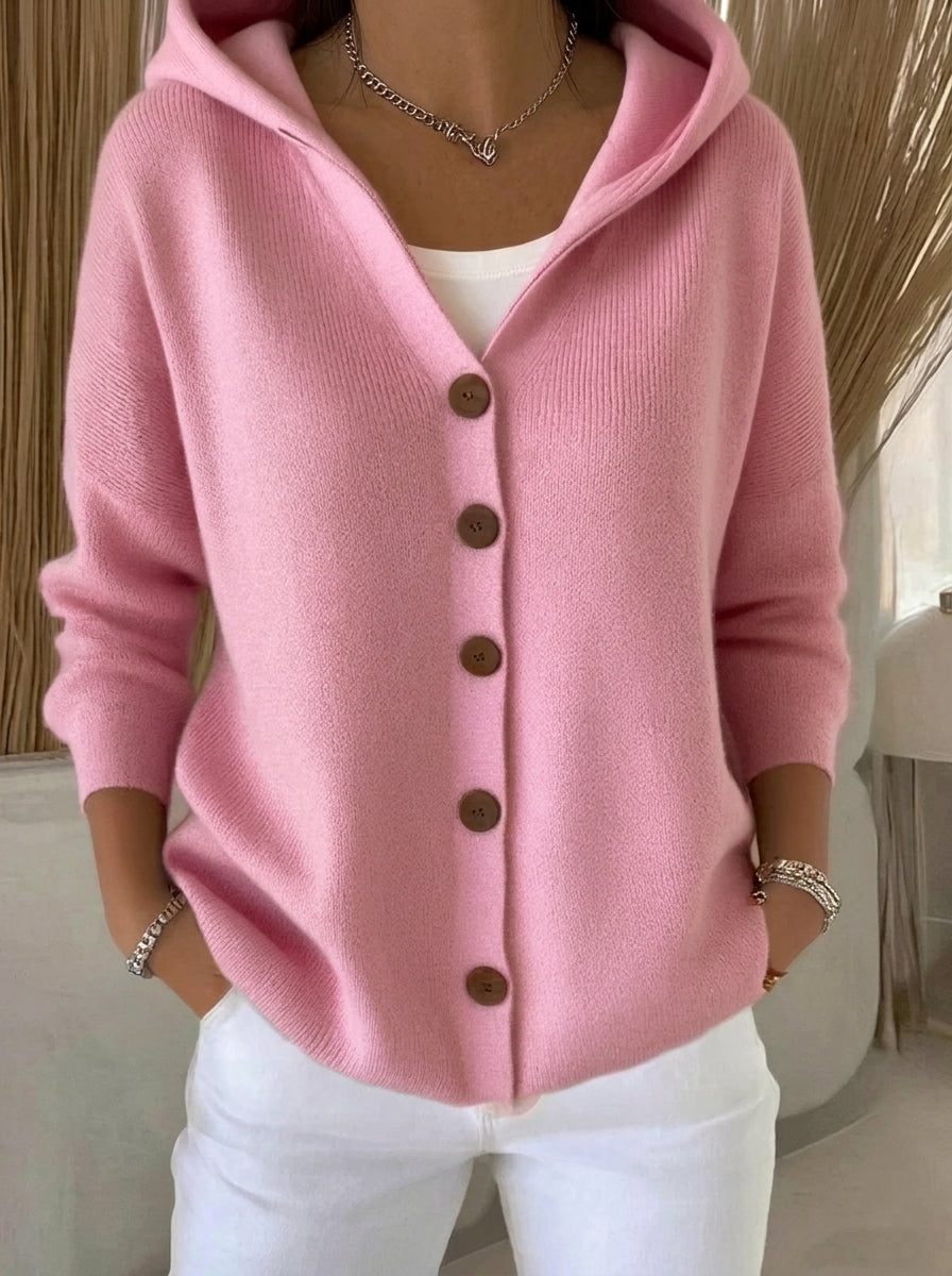 Rocío - Chaqueta de Punto con Capucha