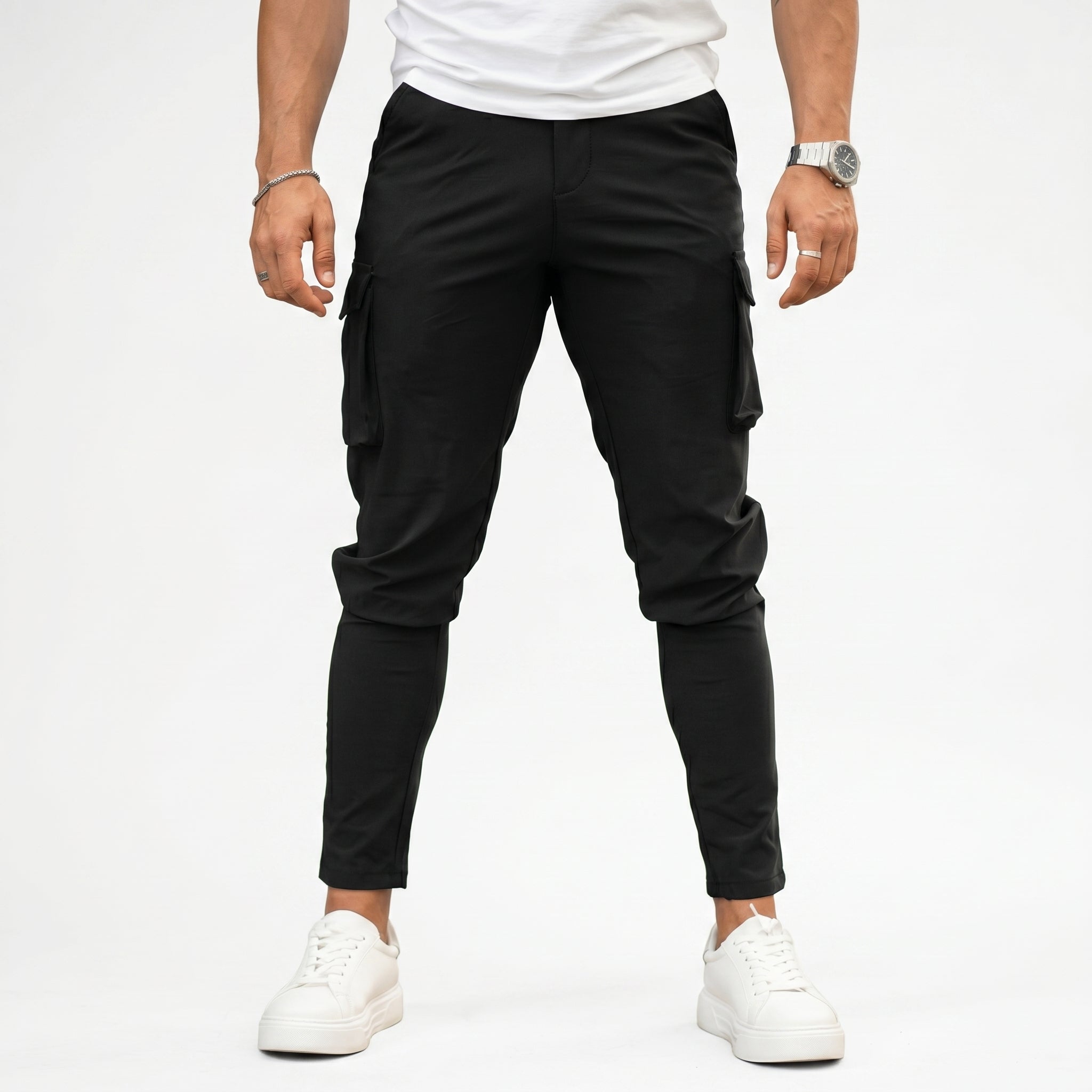 Franco Cargo Pants - Black