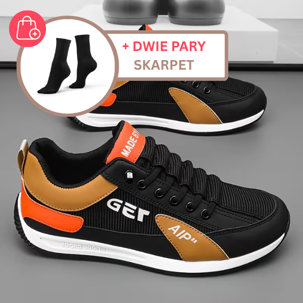 STRAVIO™ - ZAPATOS MASCULINOS CÓMODOS PARA USO DIARIO, CON CORDONES ELÁSTICOS