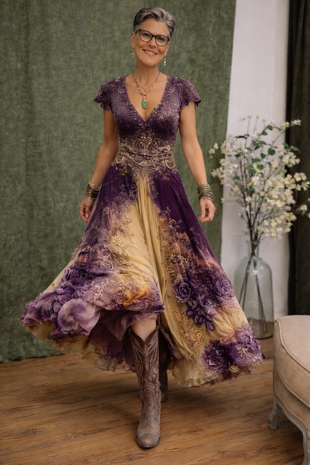 Carmen | Vestido boho inspirado en el vintage con estilo