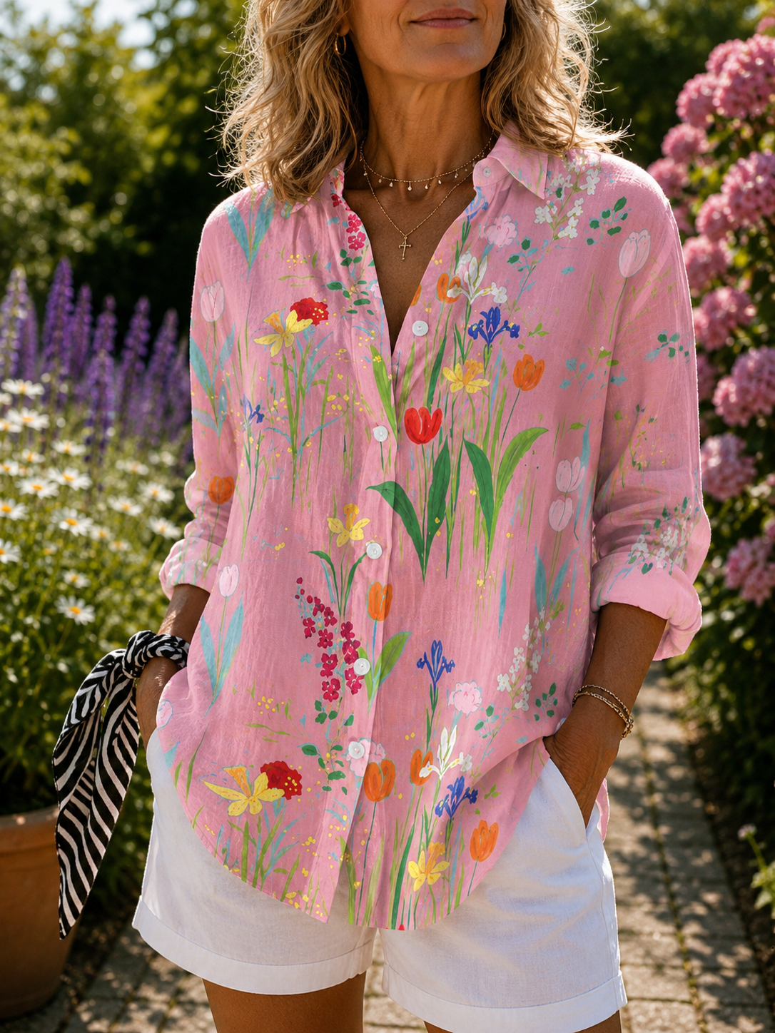 Fiona | Blusa Jardín de Primavera