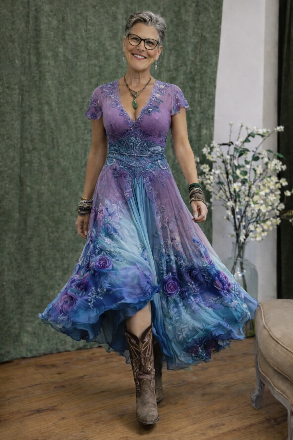 Carmen | Vestido boho inspirado en el vintage con estilo