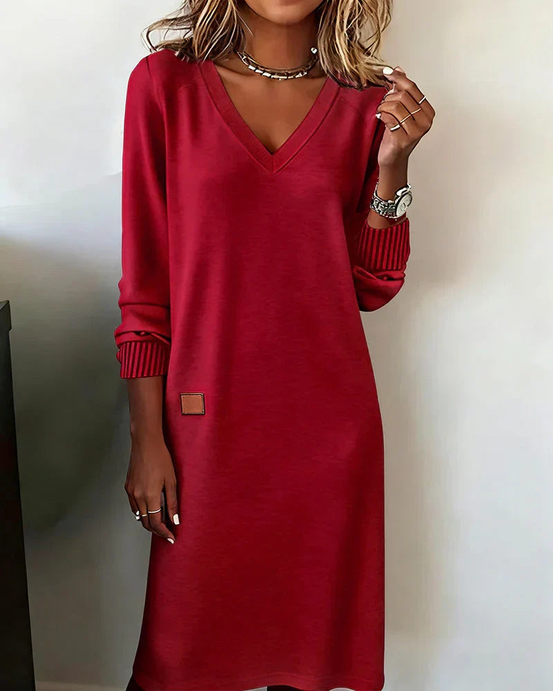 Luisa | Vestido Midi Cómodo y Elegante