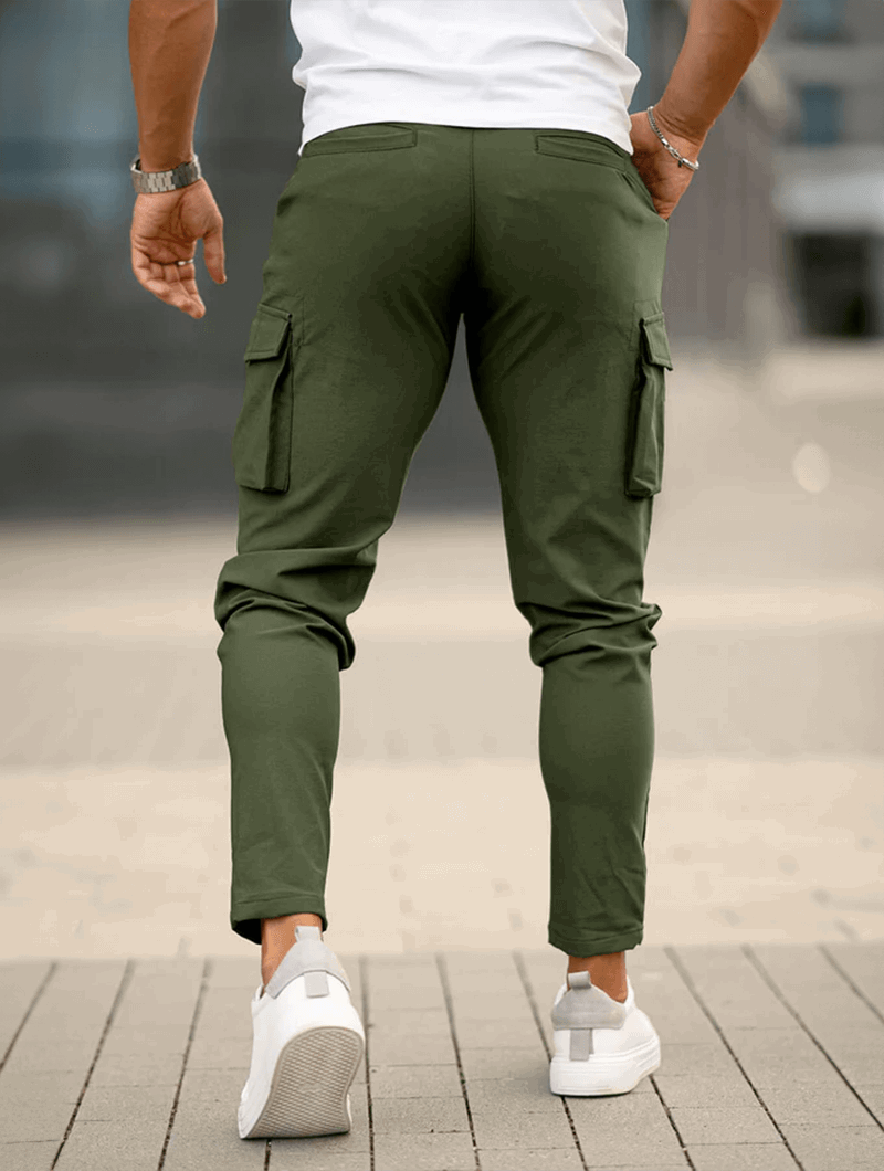 Franco Pantalones Cargo - Verde