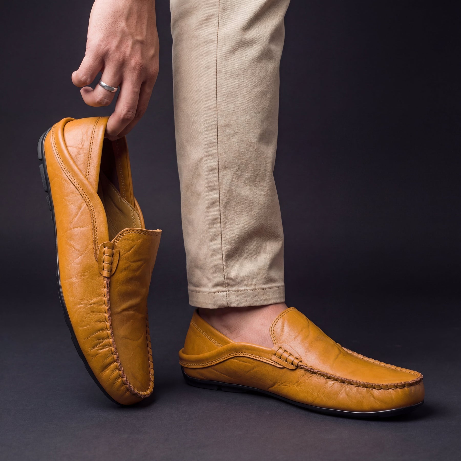 Jorin | Mocasines de cuero para hombres