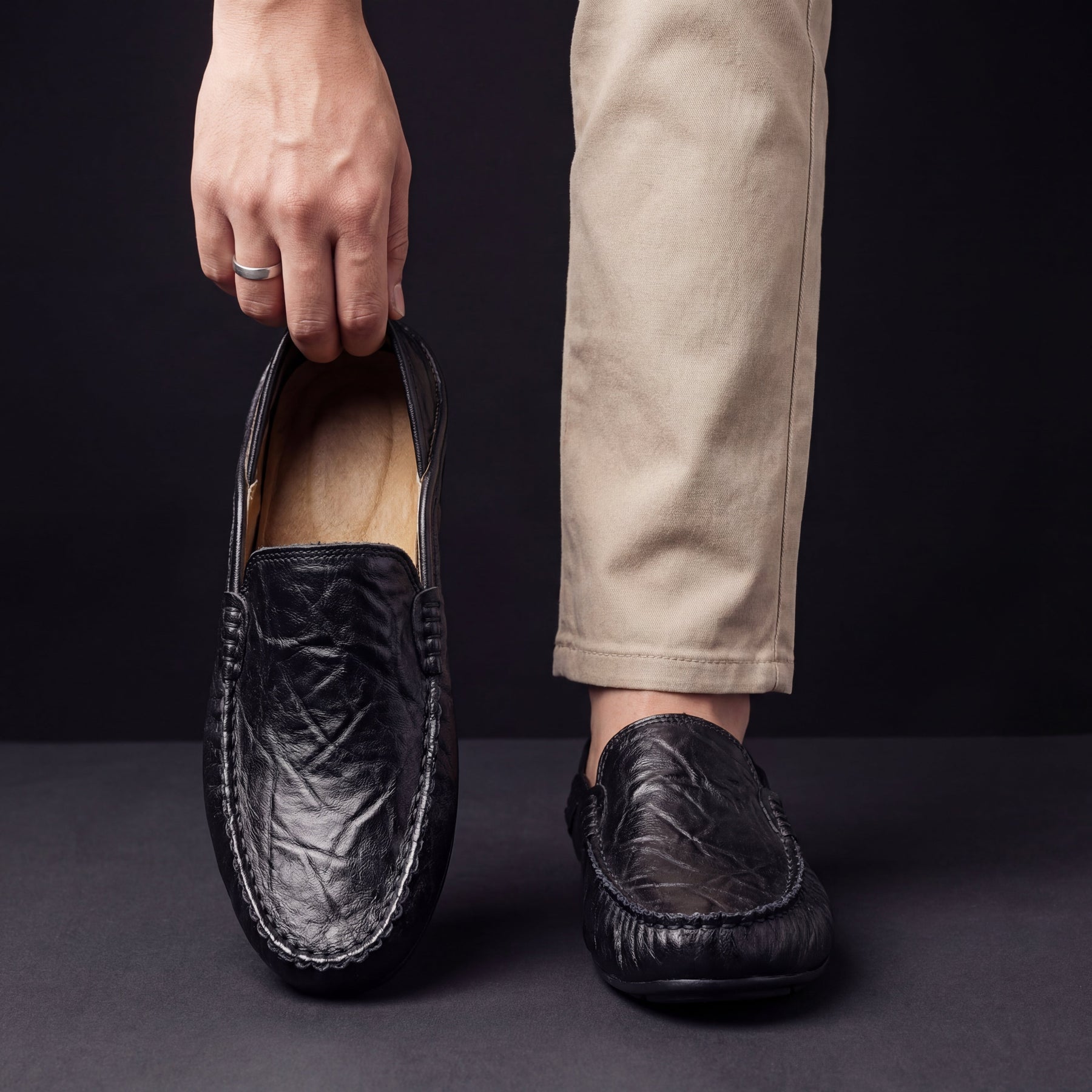 Jorin | Mocasines de cuero para hombres