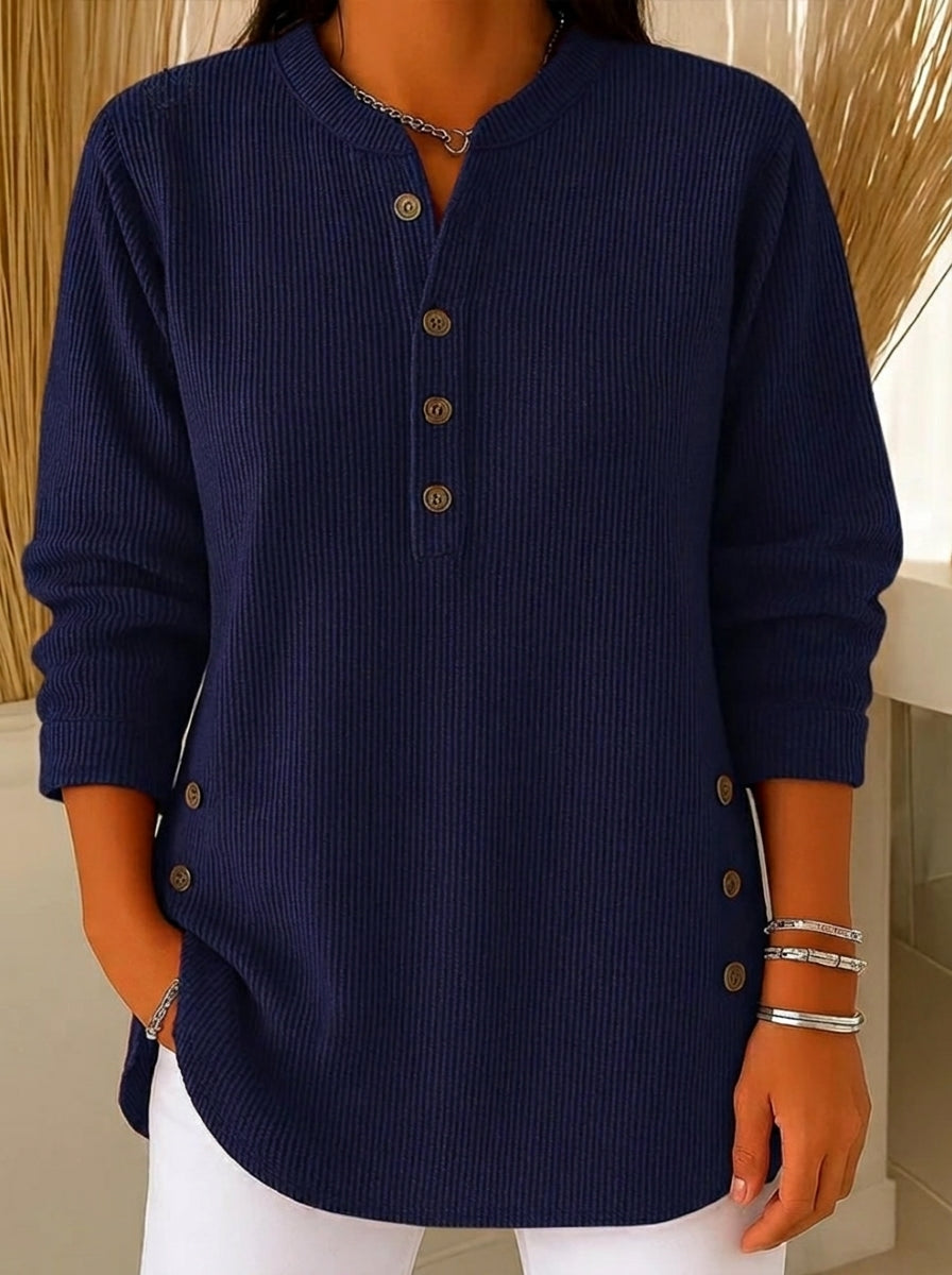 Nieves - Túnica Henley con Botones