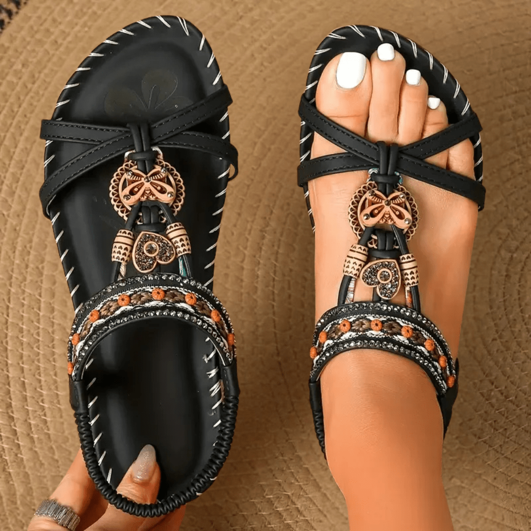 Simone - Sandalias Comfort Estilo Ibiza