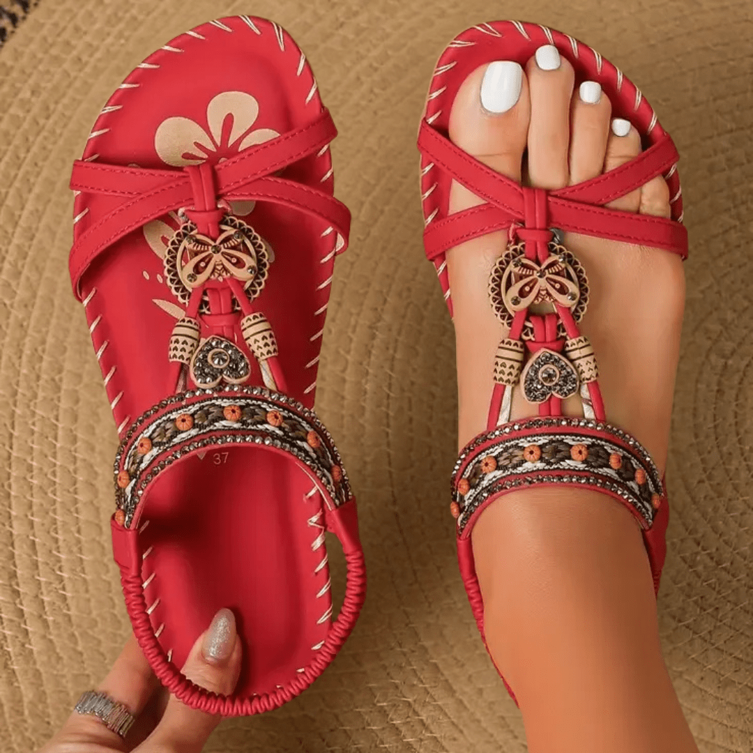 Simone - Sandalias Comfort Estilo Ibiza