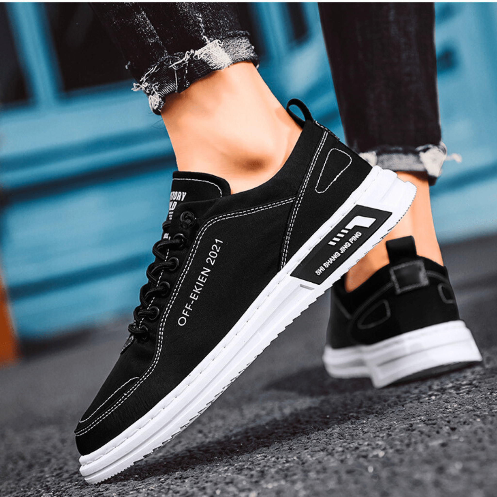 La zapatilla Levaro