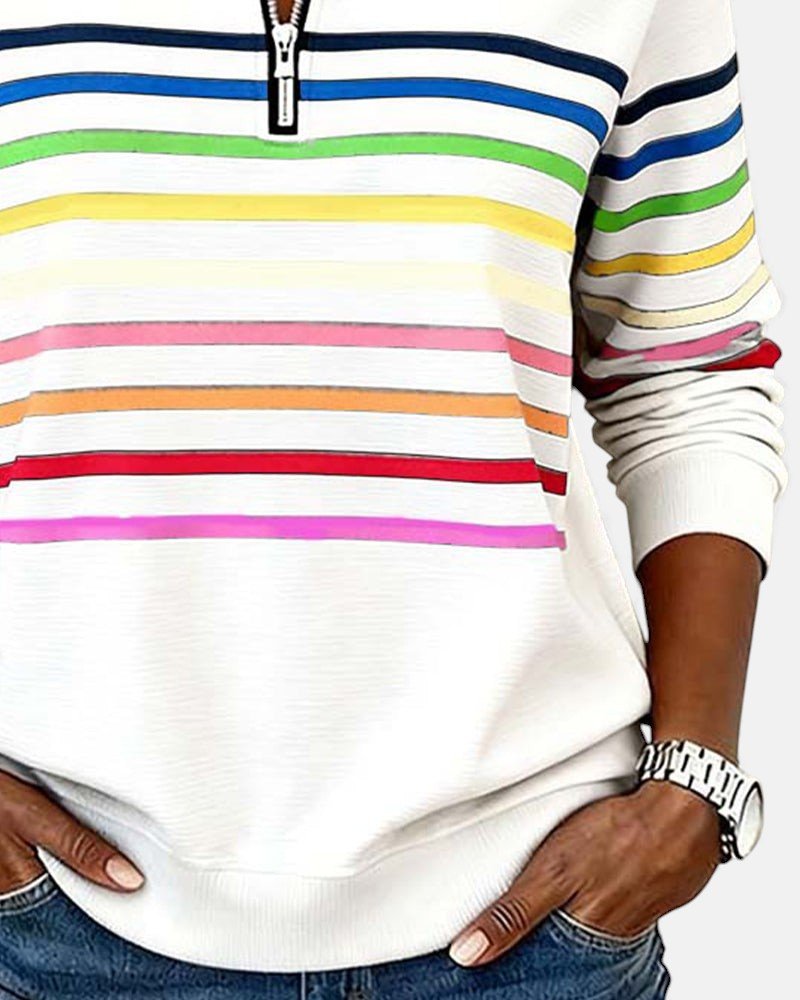 Madison - Sudadera de Mujer con Cremallera de Cuarto