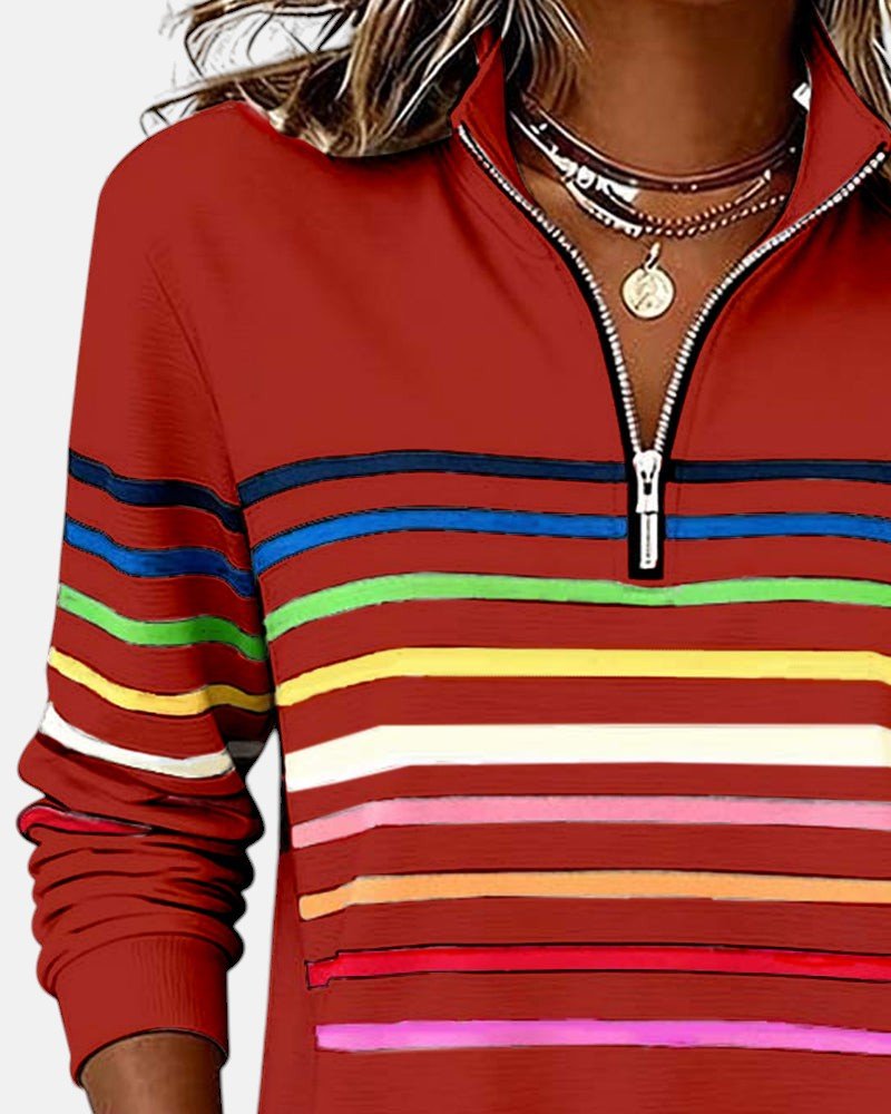 Madison - Sudadera de Mujer con Cremallera de Cuarto