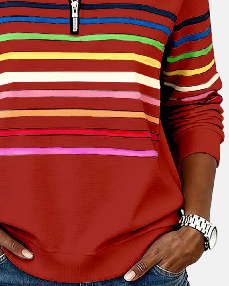 Madison - Sudadera de Mujer con Cremallera de Cuarto