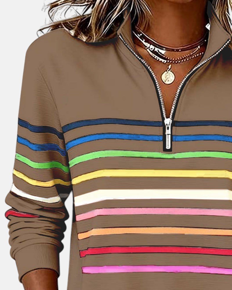 Madison - Sudadera de Mujer con Cremallera de Cuarto