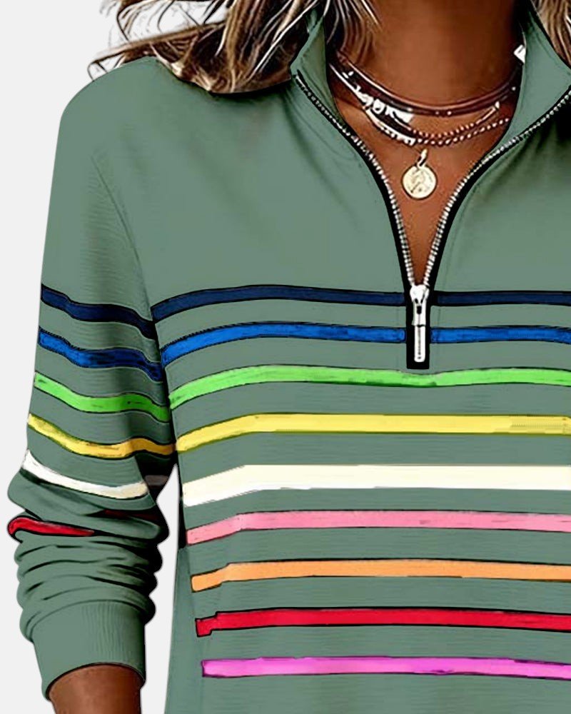 Madison - Sudadera de Mujer con Cremallera de Cuarto
