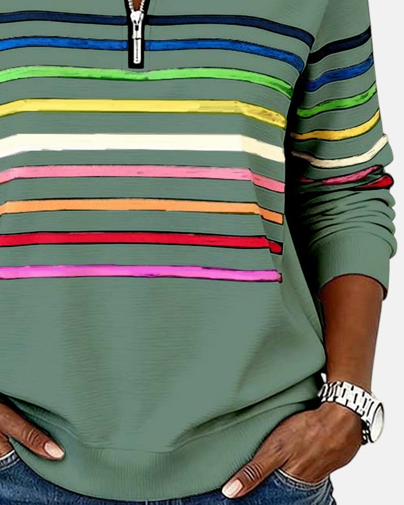 Madison - Sudadera de Mujer con Cremallera de Cuarto