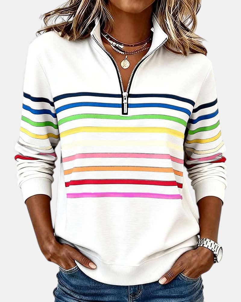Madison - Sudadera de Mujer con Cremallera de Cuarto