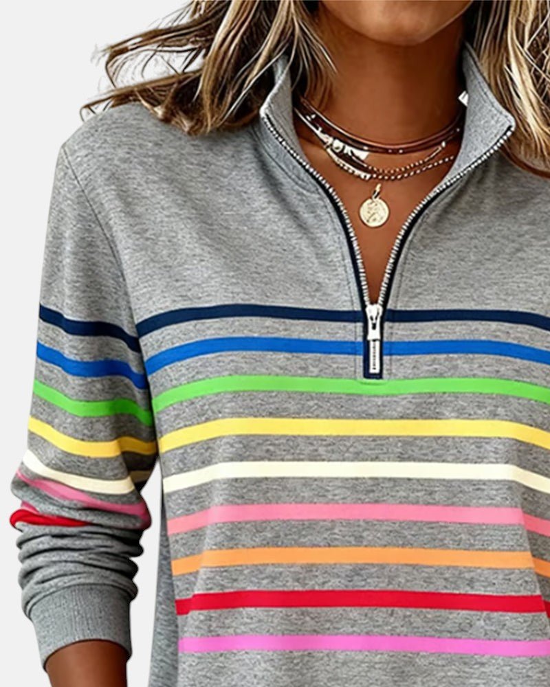 Madison - Sudadera de Mujer con Cremallera de Cuarto
